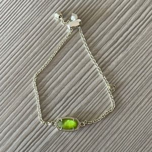 Kendra Scott Peridot Chain Bracelet